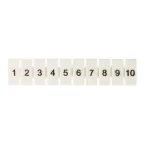 Маркеры для JXB-ST 6 с нумерацией 1-10 (10 шт.) PROxima