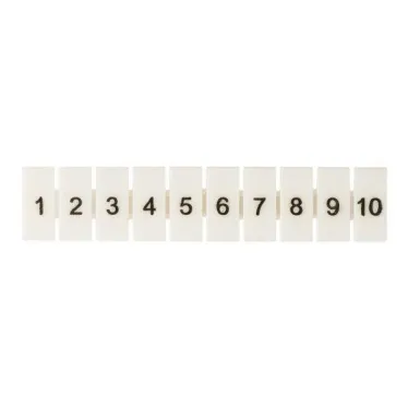 Маркеры для JXB-ST 6 с нумерацией 1-10 (10 шт.) PROxima