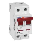                  Выключатель нагрузки 2П 80А 400В OptiDin BM63PL-280-УХЛ3 (ВМ63PL)
               