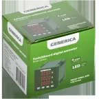 Амперметр цифровой щитовой трехфазный DO RS-485 72х72мм LED GENERICA