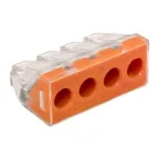                  Клемма СМК 773-174 (с пастой) 4 отверстия 2.5-6.0мм2 (уп.50шт.) PROxima
               