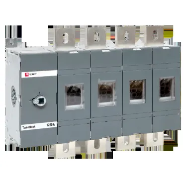 Рубильник 1250A 4P без рукоятки управления TwinBlock EKF