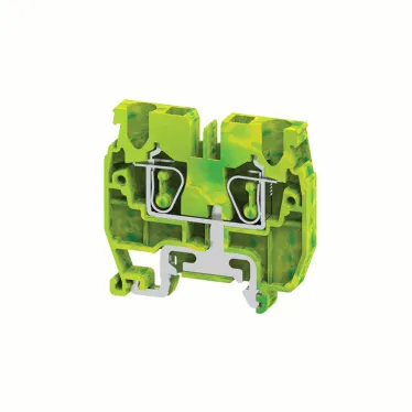 Мини-клемма заземляющая 2,5 кв.мм пружинная OptiClip CXMG-2,5-PE-I-(0,2-2,5)-PEN