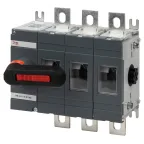 Выключатель-разъединитель ВНК-35-31130 PRO mvr20-3-160E 3П 160А с установленной фронтальной рукояткой управления