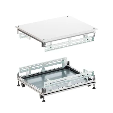 Крыша основание сплошные IT-CQE 800x800, RAL7035