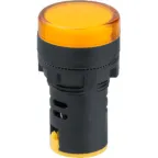 Лампа индикаторная NBI-I-AD22-230-Y желтая d22мм 230В AC/DC