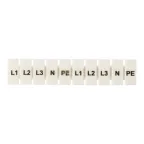 Маркеры для JXB-ST 2,5 с символами L1, L2, L3, N, PE (10 шт.) PROxima
