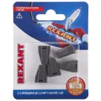                  Экспресс-клемма с пастой СМК 773-302, 2-проводная до 2,5 кв мм серая, 5 шт, REXANT
               