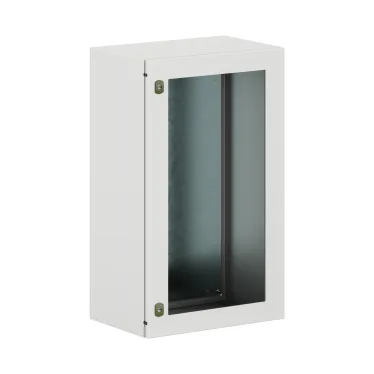 Корпус навесной уличный ST Outdoor с М/П с прозрачной дверью ВxШxГ 1000x600x400 мм, IP66
