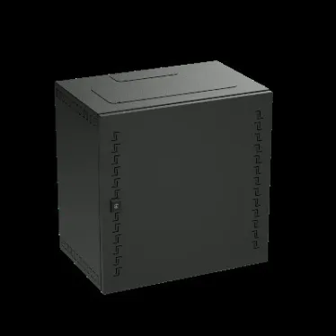 Шкаф телекоммуникационный навесной 20 U (1000х600х400) дверь метал RAL9005