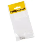                  Разъем антенный на кабель, штекер F для кабеля RG-6PROconnect
               