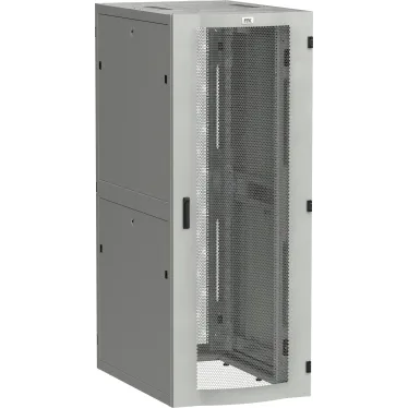 Шкаф серверный ITK LINEA S 19'' 45U 750х1070мм перфорированная дверь серый