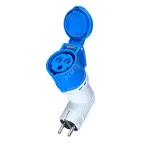                  Адаптер 16А/250V/2P+E/IP20
               