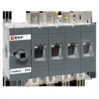 Рубильник 315A 4P без рукоятки управления TwinBlock EKF