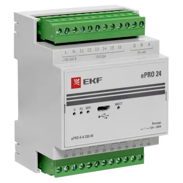 Модуль базовый ePRO удаленного управления 6вх\4вых 230В WiFi PROxima