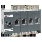                  Рубильник 400A 4P без рукоятки управления TwinBlock EKF
               
