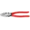 Плоскогубцы электромонтера Linemans Pliers резка - проволока средней твердости 46мм твердая проволока 3мм L-240мм обливные рукоятки блистер цвет черный