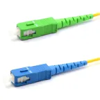 Патч-корд оптический переходной SM 9/125 OS2 SC/APC-SC/UPC S LSZH 15м,