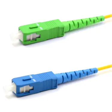 Патч-корд оптический переходной SM 9/125 OS2 SC/APC-SC/UPC S LSZH 15м,