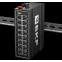 Коммутатор промышленный неуправляемый U-16T, 16 портов 10/100Base-T(X) RJ45, монтаж на динрейку TSX EKF