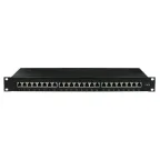 Патч-панель 19'.1U. CAT6. 24 порта RJ45. экранированная