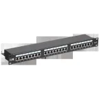 Патч-панель 1U категория 6 STP 24 порта (Dual)