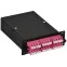 Кассета для кросса ST OM4 MPO female 6хLC-quad (24 ОВ)