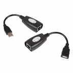                  Удлинитель USB по витой паре (8p8c),
               
