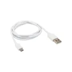                  Кабель USB-micro USB, PVC, white, 1mе, 18-4269,
               