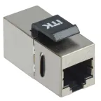                  Адаптер проходной кат. 5E FTP RJ45-RJ45 Keystone Jack
               