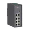 Промышленный управляемый коммутатор, 8х10/100Base-T(X) портов RJ45, консольный порт Mini USB, 24-48В DC (18-72В DC), с резервированием