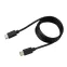 Кабель Type-C - Type-C 2A, 1m, PVC, black, 18-1834,