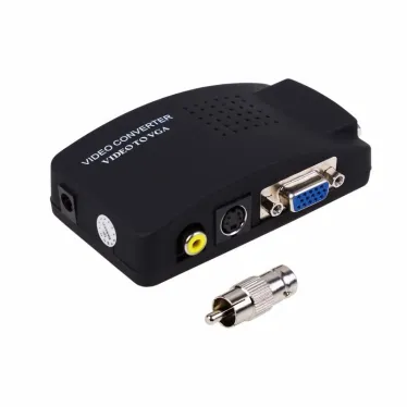 Конвертер BNC\RCA + S-video на VGA (в комплекте переходник гн. BNC – шт. RCA),,