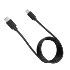                  Кабель Type-C - Lightning 3A, 1m, PVC, black, 18-1827,
               