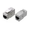 Адаптер проходной (coupler) RJ-45(8P8C) формата Keystone Jack