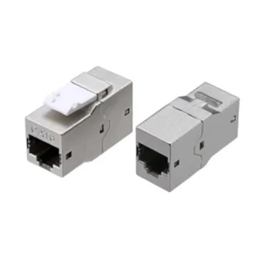 Адаптер проходной (coupler) RJ-45(8P8C) формата Keystone Jack