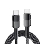                  Кабель USB Type-C - Type-C, 5A, 100Вт, 2м, черный
               