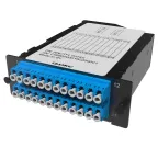                  Кассета претерминированная 24ОВ 09/125 OS2. 2хMTP(12)f/12хLC-UPC Dupleх. 1 HU
               