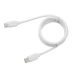 Кабель Type-C - Type-C PD 60W, 1m, PVC, white, 18-1831,