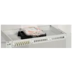 Кросс 1U укомплектованный SC (duplex) 12шт (OM2)