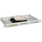 Кросс оптический 1U распределительный укомплектованный SC (Simplex) 8шт (OM2)