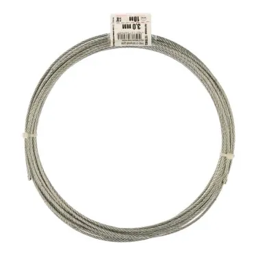 Трос DIN3055 2мм стальной оцинкованный (20м)