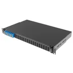                  Полка оптическая выдвижная 1U с адатерами 6 х dupleх SC OS2 в комплекте с лицевой панелью. пигтейлами. сплайс-кассет(ой/ами) и гильзами КДЗС
               