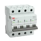 Выключатель автоматический AV-10 4P 40A (B) 10kA AVERES