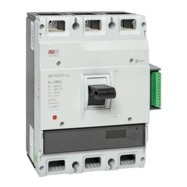 Выключатель автоматический AV POWER-4/3 1000А 100kA ETU6.2 AVERES