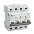 Выключатель автоматический AV-6 4P 20A (D) 6kA AVERES