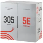 Витая пара U/UTP 4x2x24 AWG Cat5e CU нг(А) HF 305м