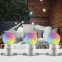 Лампа светодиодная LED 3вт Е27 RGB плавная смена цвета шар G60