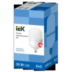 Лампа светодиодная HP 50Вт 230В 6500К E40 IEK