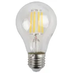 Лампа светодиодная филаментная F-LED A60-9W-827-E27 (филамент, груша, 9Вт, тепл, Е27) (10/100/1500)
